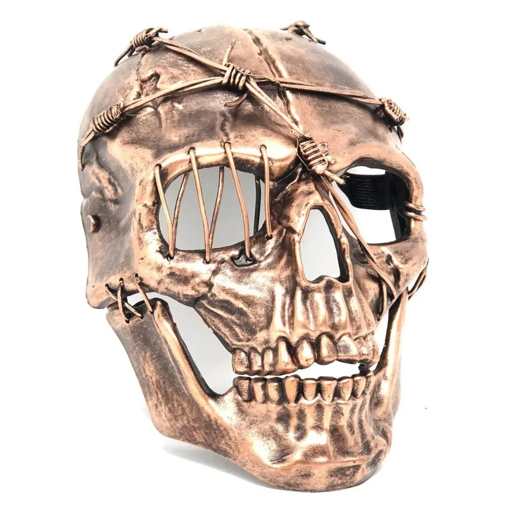 Steampunk Style Halloween Costume Skull Mask Masquerade Party Ball Masks
